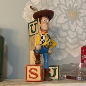 Toy Story Woody Soap/Lotion Dispenser with Blocks